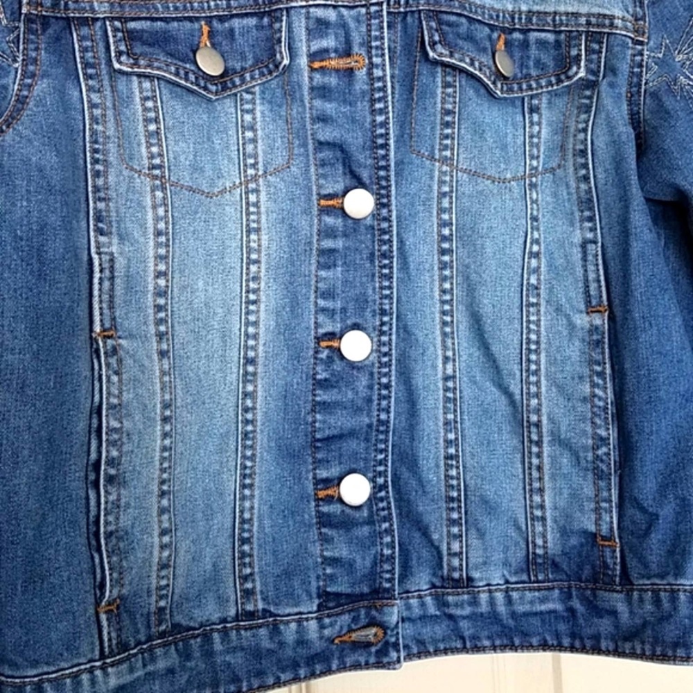 Vintage Maison Jules Denim Jacket Size Small - Picture 7 of 8